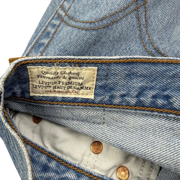 LEVI'S Premium Wedgie Straight Size 25 Authentically Yours - Picture 3 of 10